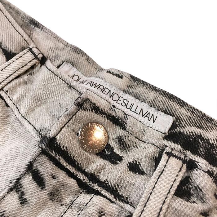 ジョンローレンスサリバン JOHN LAWRENCE SULLIVAN Bleached denim wide pants white JLS-2A005-0324-31｜incense-web-shop｜03