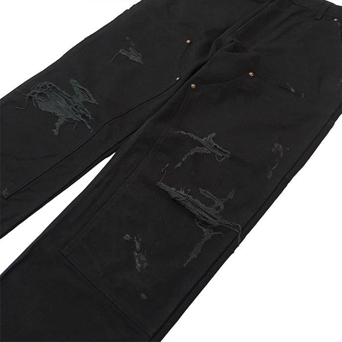 カミヤ KAMIYA Boro Painter Pants black KAMIYA-G11PT026の画像