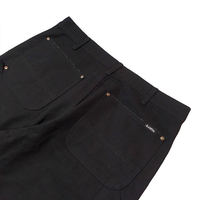 カミヤ KAMIYA Boro Painter Pants black KAMIYA-G11PT026の画像