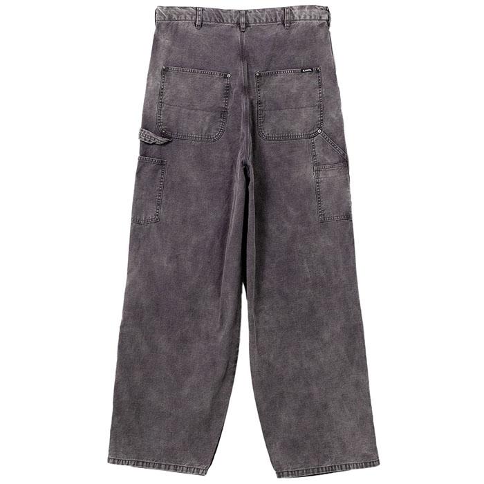 【新品未使用】 KAMIYA カミヤ パンツ カミヤ KAMIYA Distressed Leather Pants （Black） -FASCINATE