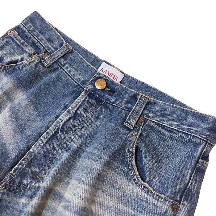 KAMIYA 【SALE セール】カミヤ Denim Wide Pants indigo KAMIYA