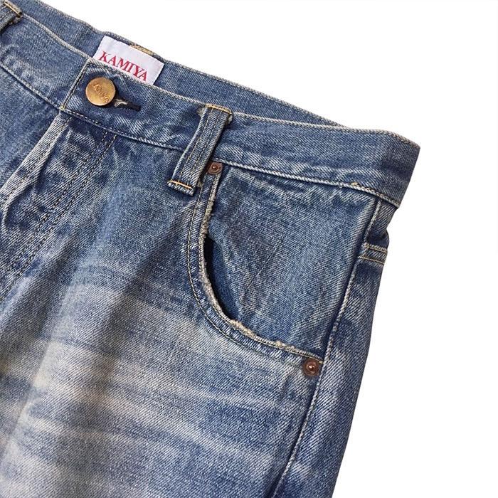 KAMIYA 【SALE セール】カミヤ Denim Wide Pants indigo KAMIYA