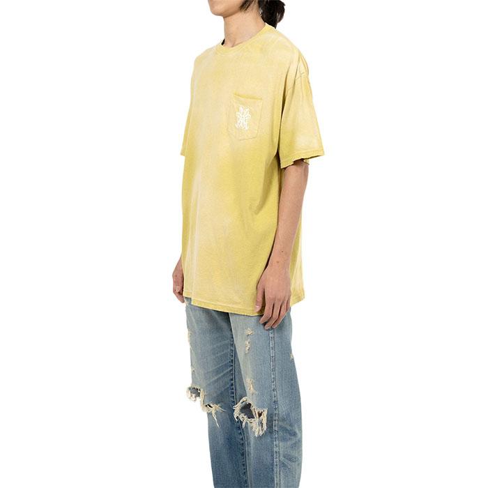 KAMIYA 【SALE セール】カミヤ KAMIYA KMY ROSE Distressed Pocket Tee