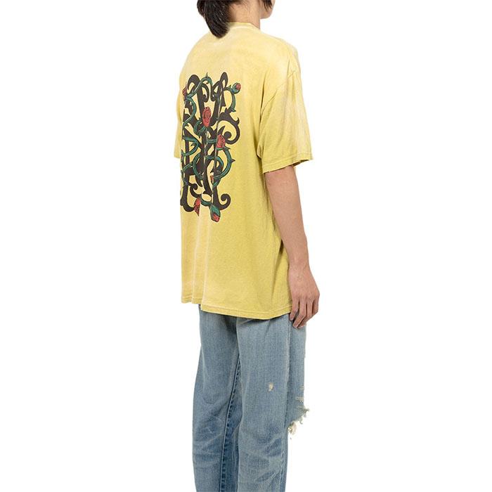 KAMIYA 【SALE セール】カミヤ KAMIYA KMY ROSE Distressed Pocket Tee