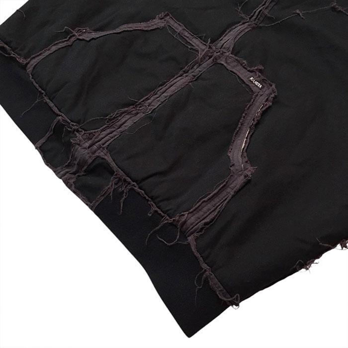 カミヤ KAMIYA x blackmeans Deconstructed Zip Parka black KAMIYA-G15BM101の画像