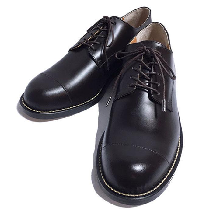 【アウトレットセール SALE】 リベルタス LIBERTAS Round toe leather shoes d.brown LIBERTAS1L1T04