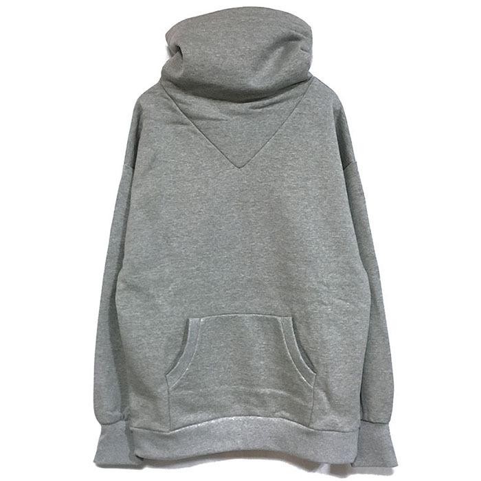 【SALE セール】 ラス los 17cm neck winter sweat top gray los-SW21A05W