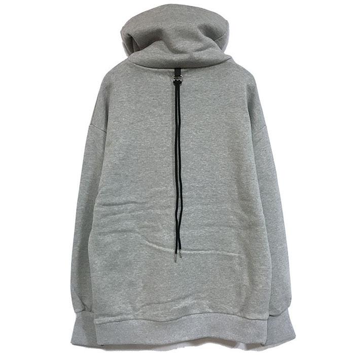 【SALE セール】 ラス los 17cm neck winter sweat top gray los-SW21A05W_1