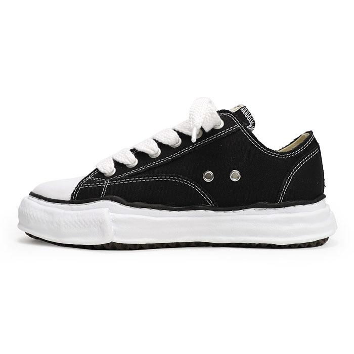 ミハラヤスヒロ Maison MIHARA YASUHIRO PETERSON Original sole canvas lowcut sneaker black MIHARAYASUHIRO-A01FW702の画像