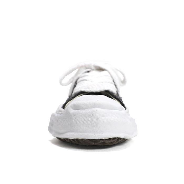 ミハラヤスヒロ Maison MIHARA YASUHIRO HANK original sole toe cap sneaker LOW canvas black MIHARAYASUHIRO-A05FW702の画像