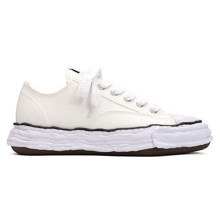 ミハラヤスヒロ Maison MIHARA YASUHIRO PETERSON23 Original sole canvas lowtop sneaker white MIHARAYASUHIRO-A11FW702