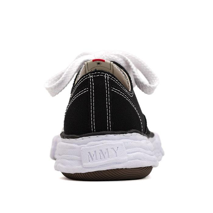 ミハラヤスヒロ Maison MIHARA YASUHIRO PETERSON23 Original sole canvas lowtop sneaker black MIHARAYASUHIRO-A11FW702の画像