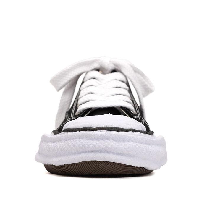 ミハラヤスヒロ Maison MIHARA YASUHIRO PETERSON23 Original sole canvas lowtop sneaker black MIHARAYASUHIRO-A11FW702の画像