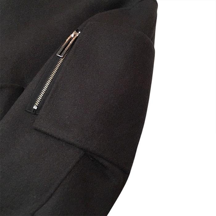 ネイプ NAPE_ DOUBLE FACE BOMBER charcoal NAPE-685の画像