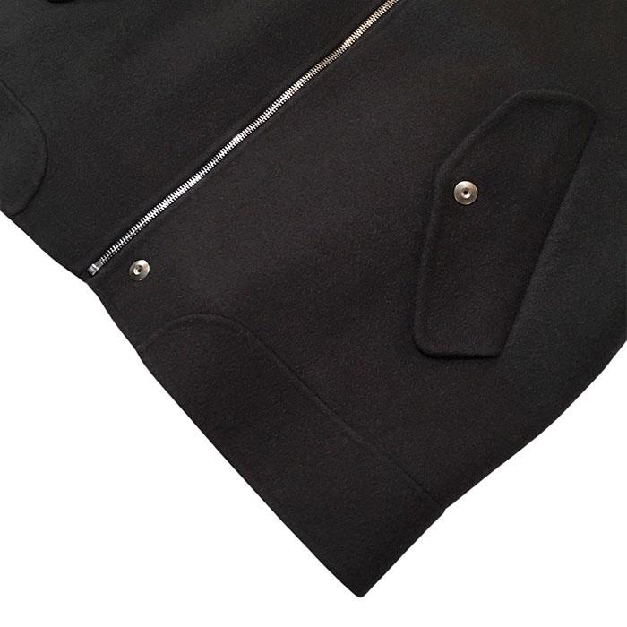 ネイプ NAPE_ DOUBLE FACE BOMBER charcoal NAPE-685の画像