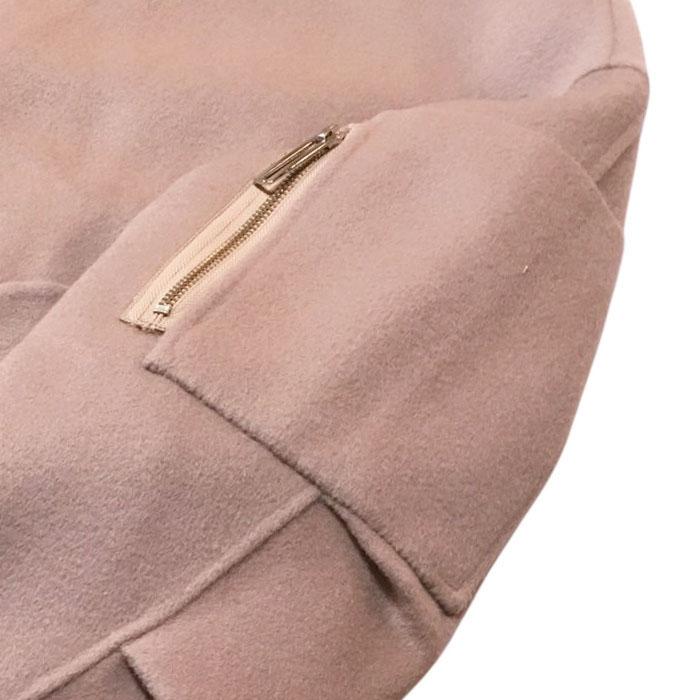 ネイプ NAPE_ DOUBLE FACE BOMBER pink beige NAPE-685の画像
