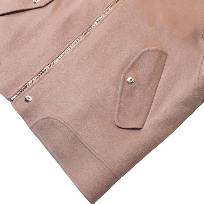 ネイプ NAPE_ DOUBLE FACE BOMBER pink beige NAPE-685の画像