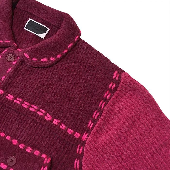 PHINGERIN pg1 knit red フィンガリン