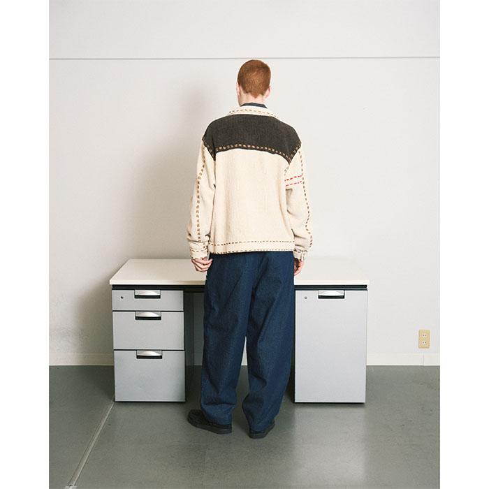 【新品・未使用】PHINGERIN PG1 KNIT ベージュ Lサイズ PHINGERIN/フィンガリン】PG1 KNIT(BEIGE) - 「PLACE/プレイス」UNUSED