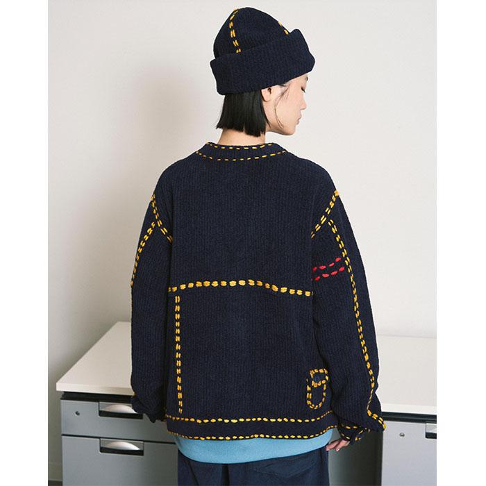 PHINGERIN（フィンガリン） PHINGERIN PG1 POCKET CARDIGAN navy