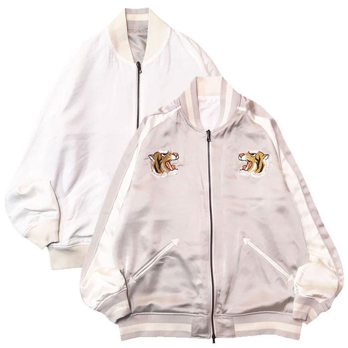 90s?プリント&サテン両面スカジャン　リバーシブル 楽天市場】【XL、2XLサイズ入荷】リバーシブル スカジャン サテン U.S.