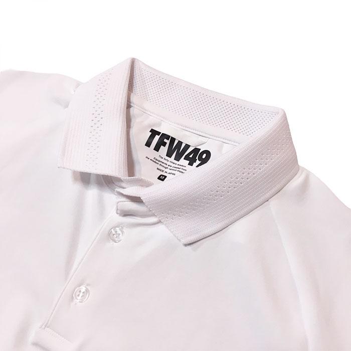 TFW49 LINE SLEEVE POLO white TFW49-T102320002 : tfw49-t102320002