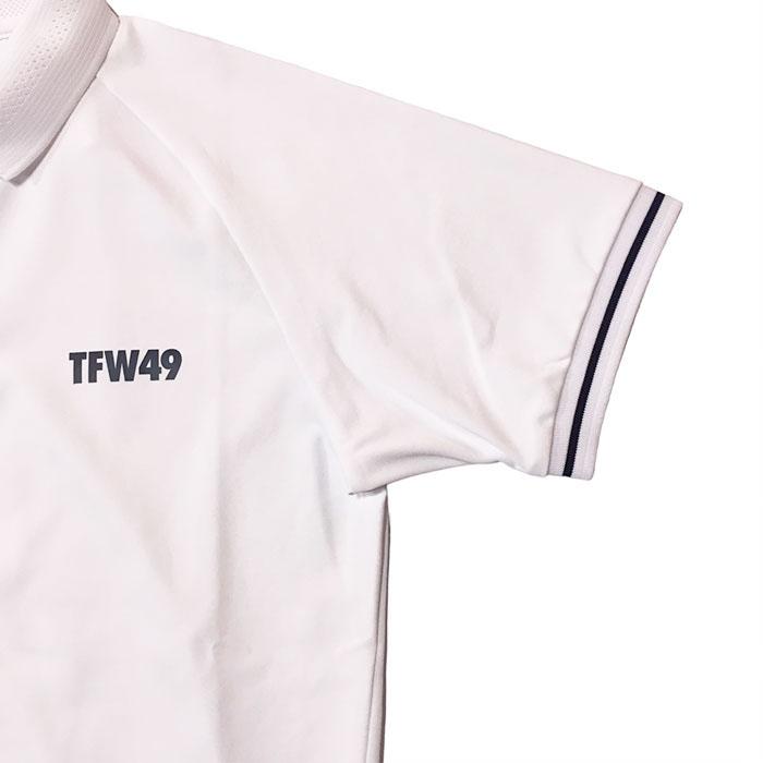 TFW49 LINE SLEEVE POLO white TFW49-T102320002 : tfw49-t102320002