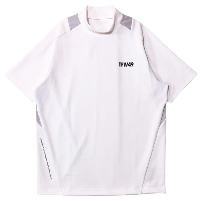 TFW49 SIDE MESH MOCKNECK T white TFW49-T102510012 : INCENSE WEB 