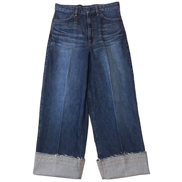 SALE セール】トーガ TOGA Wide denim pants blue TOGA-TZ242-FF909  