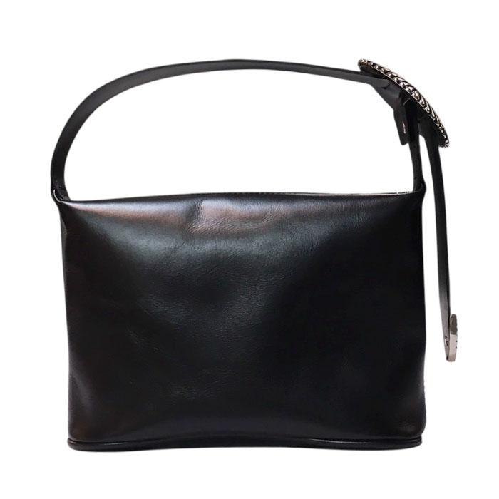 TOGA TOO UNISEX トーガ TOGA Leather mini bag black TOGA-TZ262