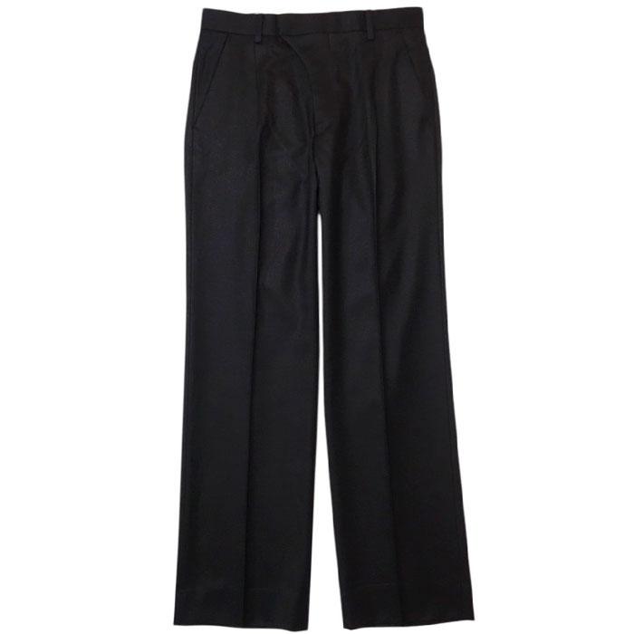 バラード VALAADO TEN 2/60 WOOL SAXONY TROUSERS black VALAADO-TEN