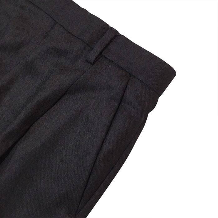 SALE セール】バラード VALAADO TEN 2/60 WOOL SAXONY TROUSERS black