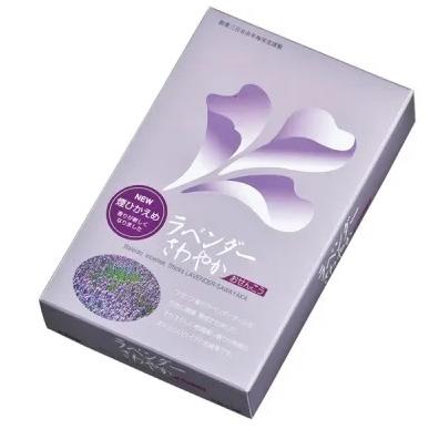 梅栄堂　ラベンダーさわやか　短寸平型バラ　線香 | 