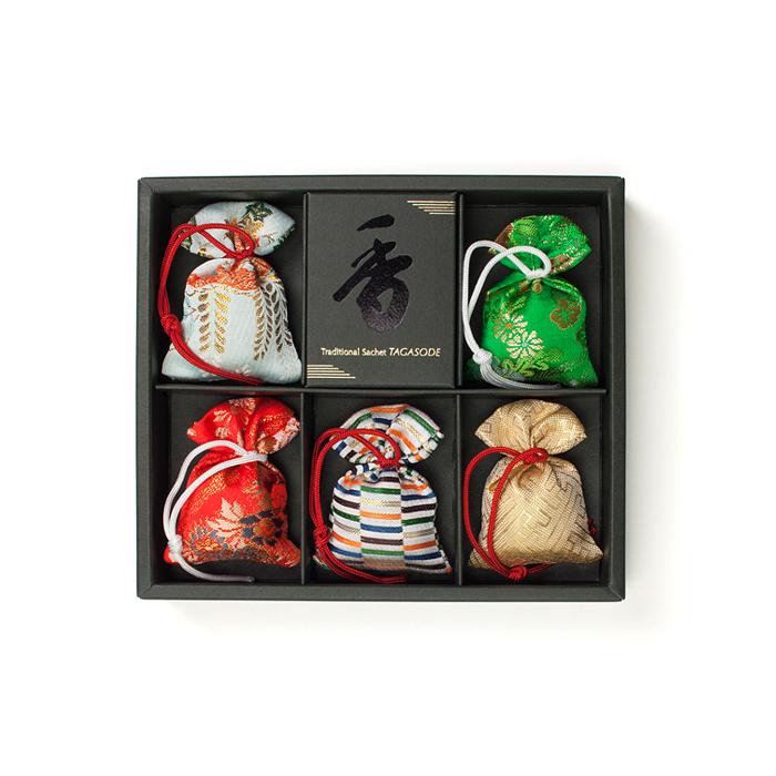 松栄堂　誰が袖　極品　５個入（色・柄はお任せください） | 