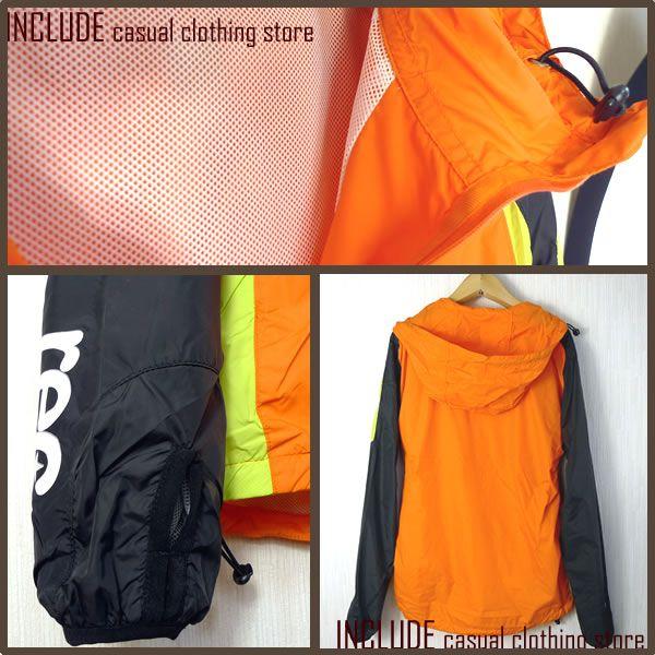 ハイネックナイロンフィンガーホールパーカージャケット/チャリカジ/マウンテンパーカー/サイクリング |  | 03