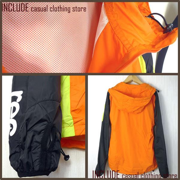 ハイネックナイロンフィンガーホールパーカージャケット チャリカジ マウンテンパーカー L 送料込 クリックポスト |  | 02