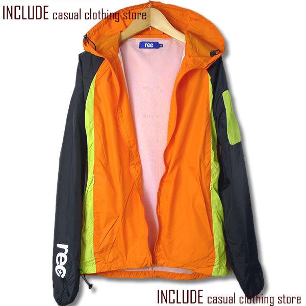 ハイネックナイロンフィンガーホールパーカージャケット チャリカジ マウンテンパーカー M 送料込 クリックポスト |  | 01