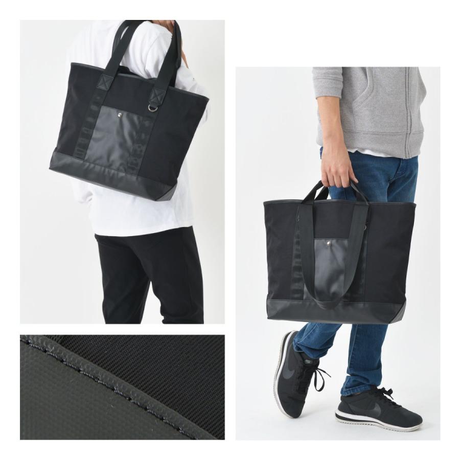 A4対応 トートバッグ ショルダー ダブルハンドル 撥水 ナイロン トート ボストン ビジネス 通勤 通学 旅行 プレゼント 新 |  | 07