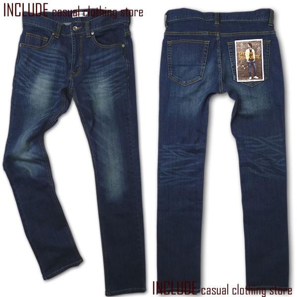 デニムパンツ メンズ スキニー スリム テーパード Gパン DENIM |  | 02