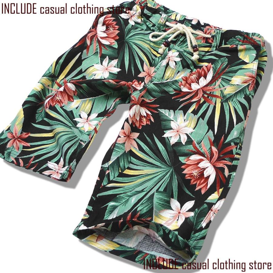 花柄 ショートパンツ 短パン プリペラ フラワー リゾート メンズ 南国 |  | 01