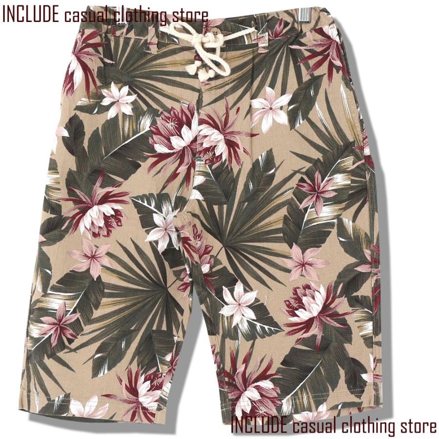 花柄 ショートパンツ 短パン プリペラ フラワー リゾート メンズ 南国 |  | 02