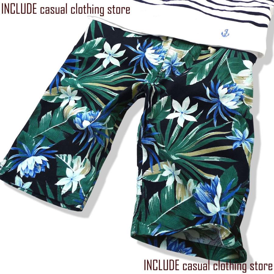 花柄 ショートパンツ 短パン プリペラ フラワー リゾート メンズ 南国 |  | 03