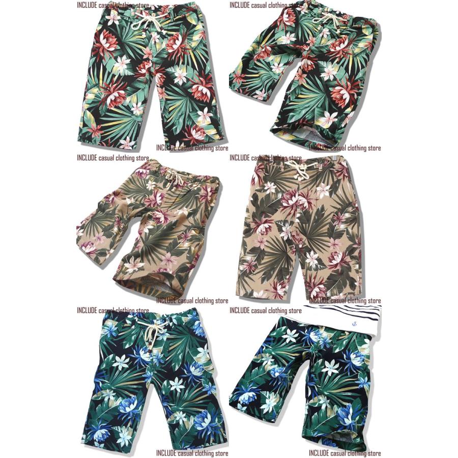 花柄 ショートパンツ 短パン プリペラ フラワー リゾート メンズ 南国 |  | 04