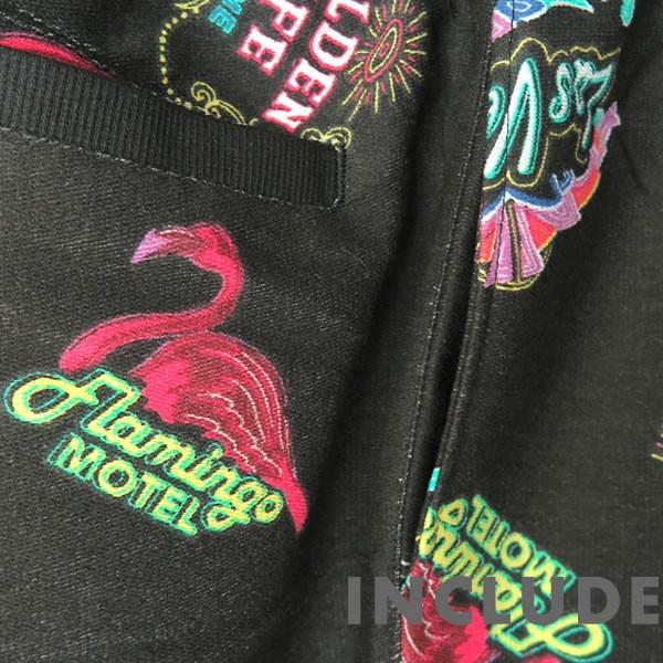 ハーフパンツ ショートパンツ 人気 ネオン柄 アロハ柄 ラスベガス アメリカ 短パン 膝上 カジュアル おしゃれ ストリート系 |  | 08