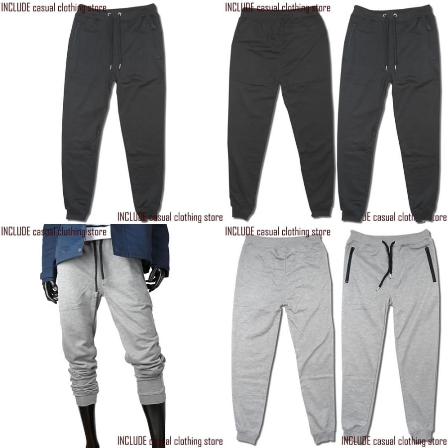 裏毛 アンクルパンツ 裾リブ ジョガーズ ジョガーパンツ テイパード スウェットパンツ スポーツ |  | 03