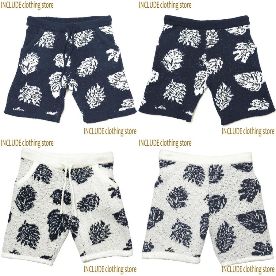 リーフ ボア ショートパンツ ストレッチ モールヤーン 短パン リゾート ルームウェア BITTER ビター系 メンズ |  | 03