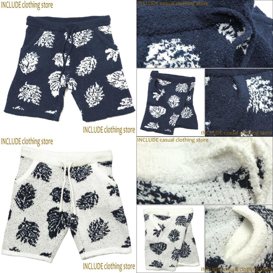 リーフ ボア ショートパンツ ストレッチ モールヤーン 短パン リゾート ルームウェア BITTER ビター系 メンズ |  | 04