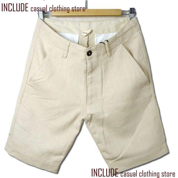 無地 プリペラ  リゾート ショートパンツ ハーフパンツ メンズ キナリ ピンク |  | 03