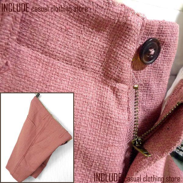 無地 プリペラ  リゾート ショートパンツ ハーフパンツ メンズ キナリ ピンク |  | 05