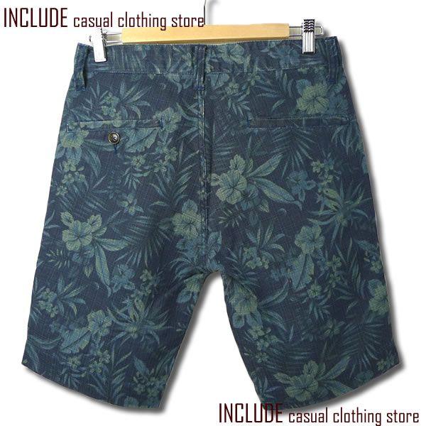 花柄 プリペラ フラワー リゾート ショートパンツ 短パン メンズ 南国 アロハ ネイビー ベージュ |  | 02